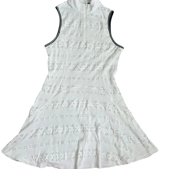 Veronica Beard L'Etoile Sport Performance Lace Tennis Dress - Picture 3 of 12